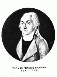 Portret Thomas Francis Richard (1771-1738)